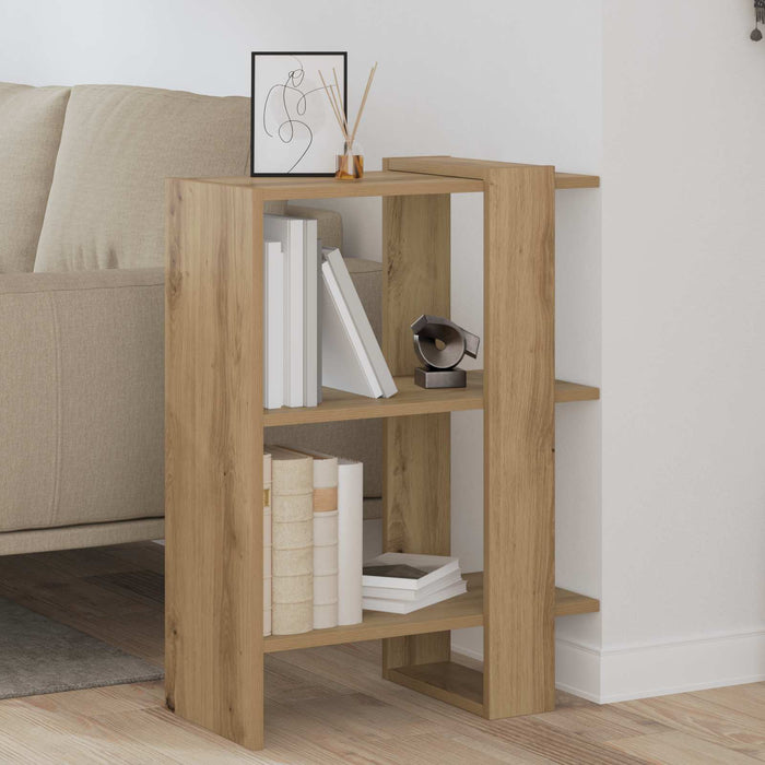 Raft pentru cărți Stejar Artizanal 52 x 25 x 71,5 cm - WALTI WALTI