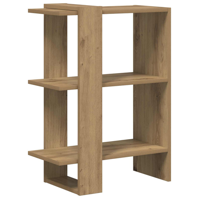 Raft pentru cărți Stejar Artizanal 52 x 25 x 71,5 cm - WALTI WALTI