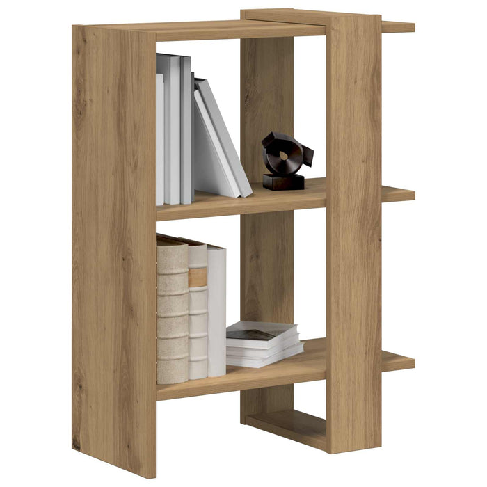 Raft pentru cărți Stejar Artizanal 52 x 25 x 71,5 cm - WALTI WALTI