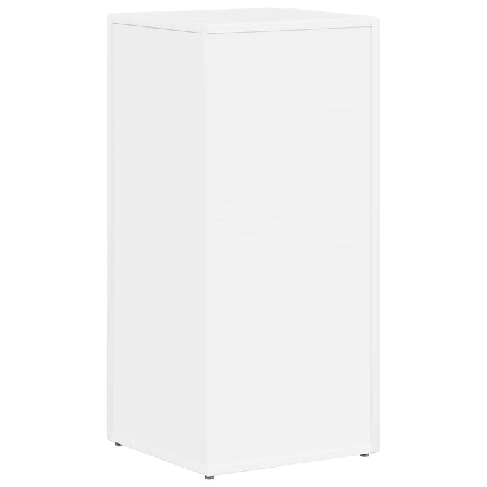 Raft lateral Alb 33 x 32 x 70,5 cm Lemn compozit - WALTI WALTI