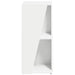 Raft lateral Alb 33 x 32 x 70,5 cm Lemn compozit - WALTI WALTI