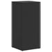 Raft lateral Negru 33 x 32 x 70,5 cm Lemn compozit - WALTI WALTI