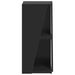Raft lateral Negru 33 x 32 x 70,5 cm Lemn compozit - WALTI WALTI