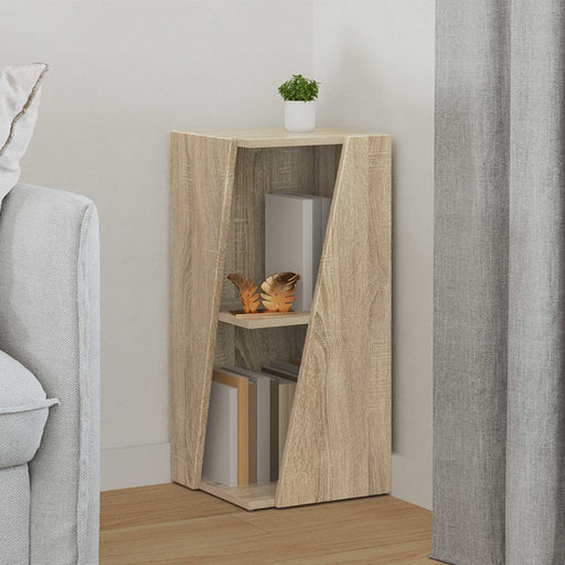 Raft lateral Stejar Sonoma 33 x 32 x 70,5 cm Lemn compozit - WALTI WALTI