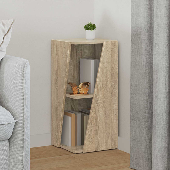 Raft lateral Stejar Sonoma 33 x 32 x 70,5 cm Lemn compozit - WALTI WALTI