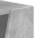 Raft lateral Gri din beton 33 x 32 x 70,5 cm Lemn compozit - WALTI WALTI