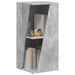 Raft lateral Gri din beton 33 x 32 x 70,5 cm Lemn compozit - WALTI WALTI