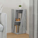 Raft lateral Gri Sonoma 33 x 32 x 70,5 cm Lemn compozit - WALTI WALTI