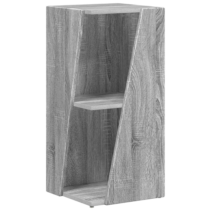 Raft lateral Gri Sonoma 33 x 32 x 70,5 cm Lemn compozit - WALTI WALTI