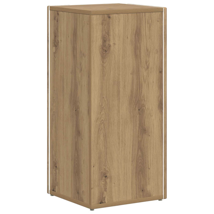 Raft lateral Stejar Artizanal 33 x 32 x 70,5 cm Lemn compozit - WALTI WALTI