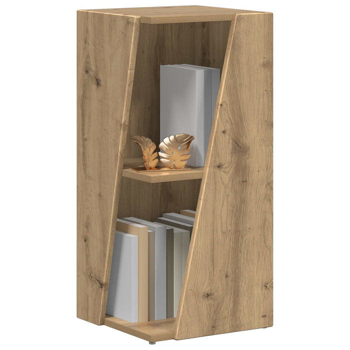 Raft lateral Stejar Artizanal 33 x 32 x 70,5 cm Lemn compozit - WALTI WALTI