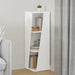 Raft lateral Alb 33 x 32 x 100,5 cm Lemn compozit - WALTI WALTI