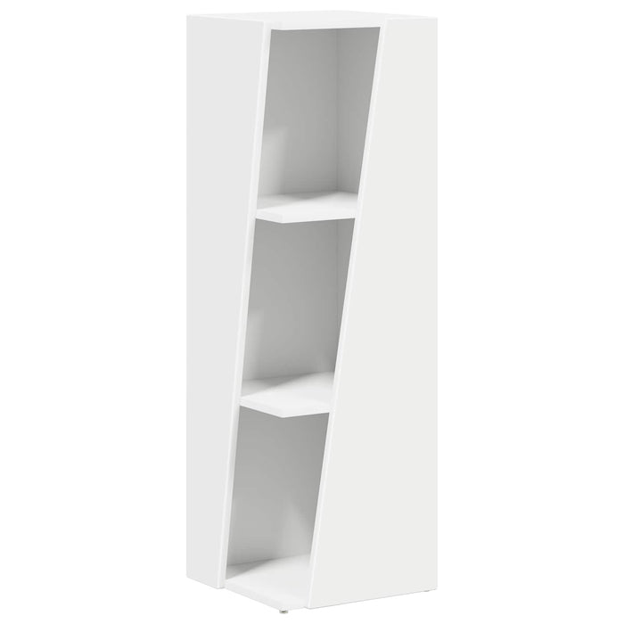 Raft lateral Alb 33 x 32 x 100,5 cm Lemn compozit - WALTI WALTI