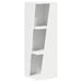 Raft lateral Alb 33 x 32 x 100,5 cm Lemn compozit - WALTI WALTI