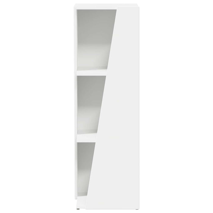 Raft lateral Alb 33 x 32 x 100,5 cm Lemn compozit - WALTI WALTI