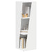 Raft lateral Alb 33 x 32 x 100,5 cm Lemn compozit - WALTI WALTI