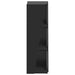 Raft lateral Negru 33 x 32 x 100,5 cm Lemn compozit - WALTI WALTI