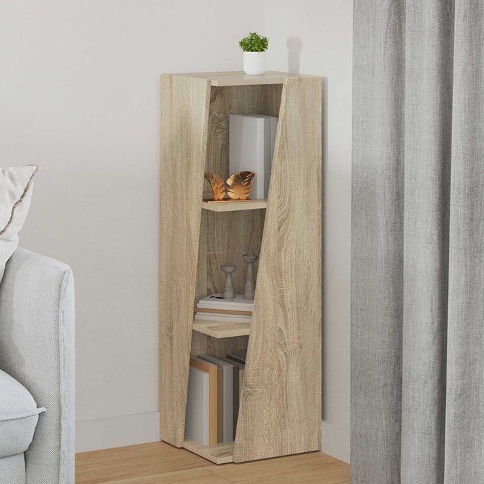 Raft lateral Stejar Sonoma 33 x 32 x 100,5 cm Lemn compozit - WALTI WALTI