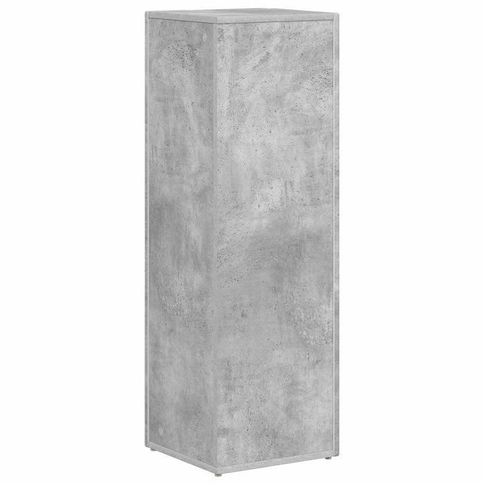 Raft lateral Gri din beton 33 x 32 x 100,5 cm Lemn compozit - WALTI WALTI
