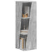 Raft lateral Gri din beton 33 x 32 x 100,5 cm Lemn compozit - WALTI WALTI