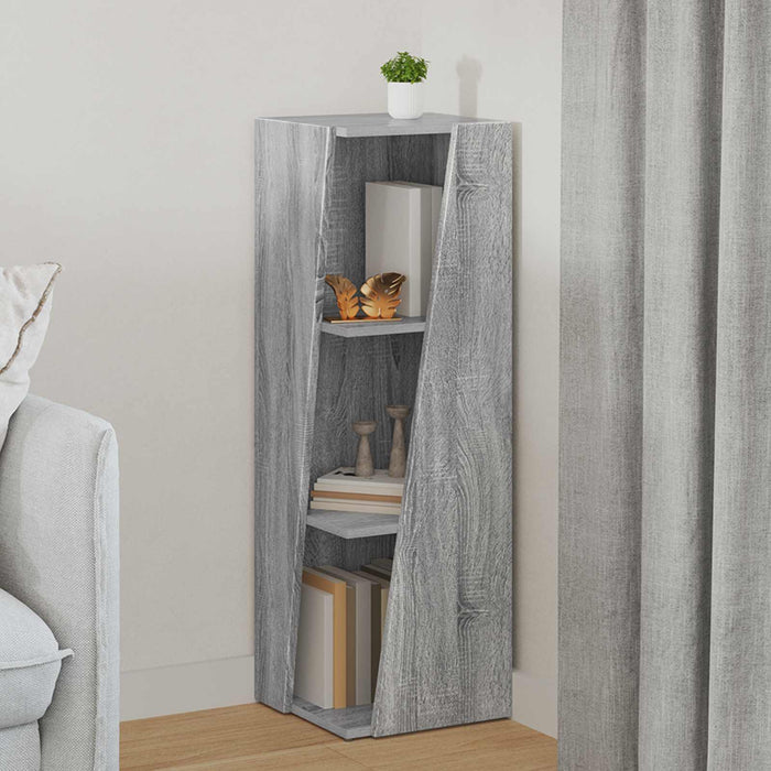 Raft lateral Gri Sonoma 33 x 32 x 100,5 cm Lemn compozit - WALTI WALTI