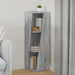 Raft lateral Gri Sonoma 33 x 32 x 100,5 cm Lemn compozit - WALTI WALTI