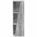Raft lateral Gri Sonoma 33 x 32 x 100,5 cm Lemn compozit - WALTI WALTI
