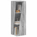 Raft lateral Gri Sonoma 33 x 32 x 100,5 cm Lemn compozit - WALTI WALTI