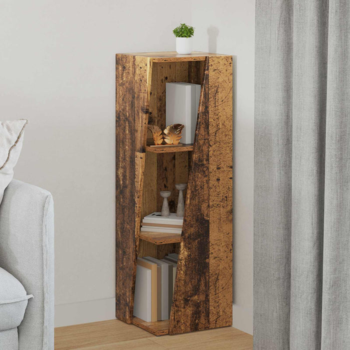Raft lateral Lemn vechi 33 x 32 x 100,5 cm Lemn compozit - WALTI WALTI