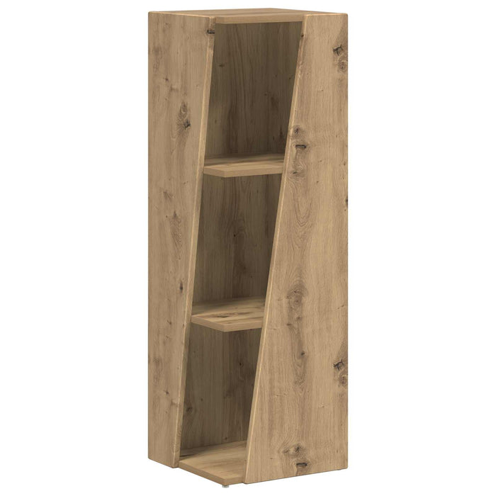 Raft lateral Stejar Artizanal 33 x 32 x 100,5 cm Lemn compozit - WALTI WALTI