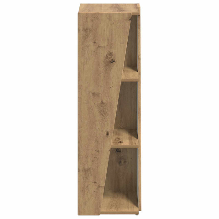 Raft lateral Stejar Artizanal 33 x 32 x 100,5 cm Lemn compozit - WALTI WALTI