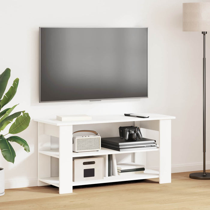 Suport pentru TV Alb 100 x 40 x 50 cm - WALTI WALTI