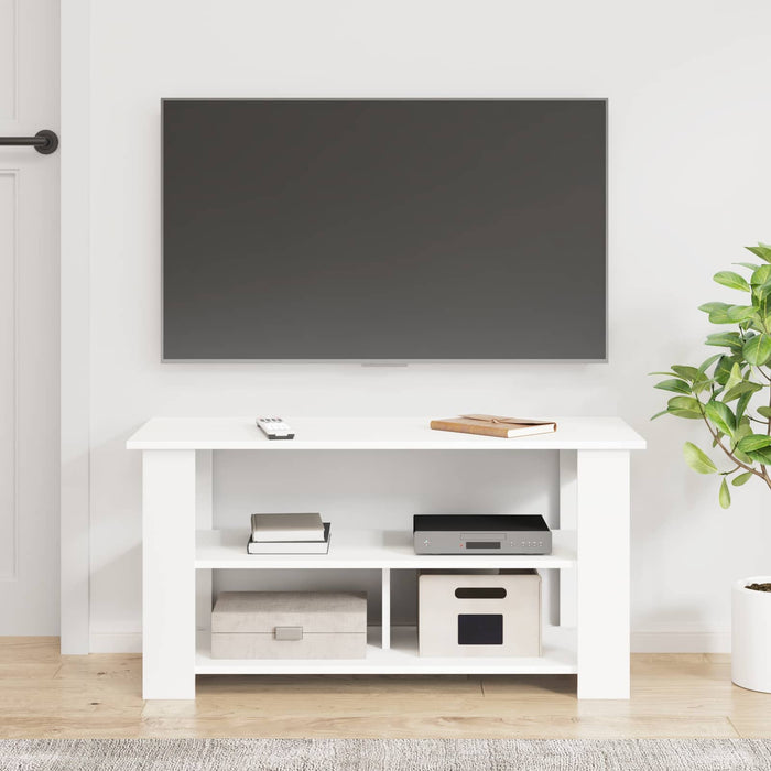 Suport pentru TV Alb 100 x 40 x 50 cm - WALTI WALTI