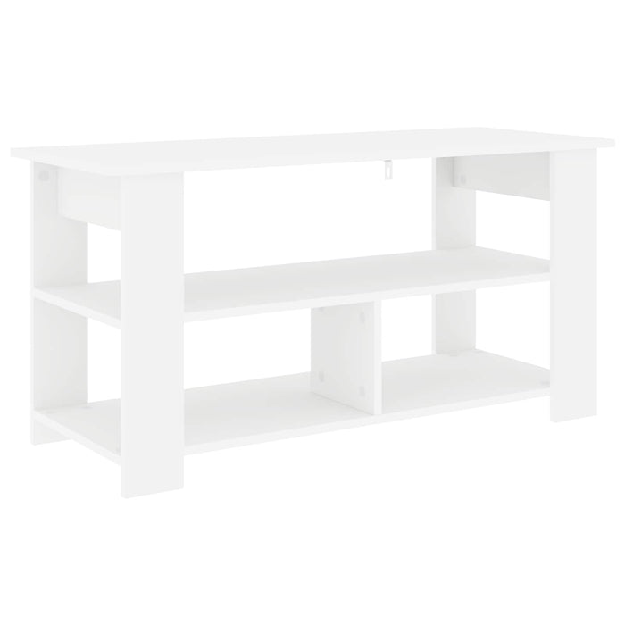 Suport pentru TV Alb 100 x 40 x 50 cm - WALTI WALTI