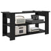 Suport pentru TV Stejar Negru 100 x 40 x 50 cm - WALTI WALTI