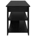 Suport pentru TV Stejar Negru 100 x 40 x 50 cm - WALTI WALTI
