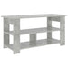 Suport pentru TV Gri din beton 100 x 40 x 50 cm - WALTI WALTI
