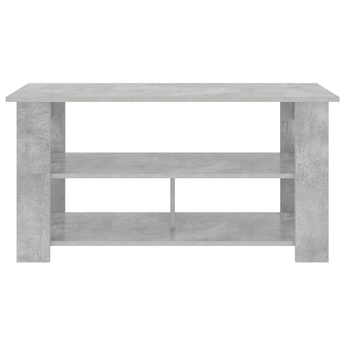 Suport pentru TV Gri din beton 100 x 40 x 50 cm - WALTI WALTI