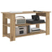 Suport pentru TV Stejar Artizanal 100 x 40 x 50 cm - WALTI WALTI