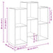 Bufet Alb 90 x 30 x 90 cm - WALTI WALTI