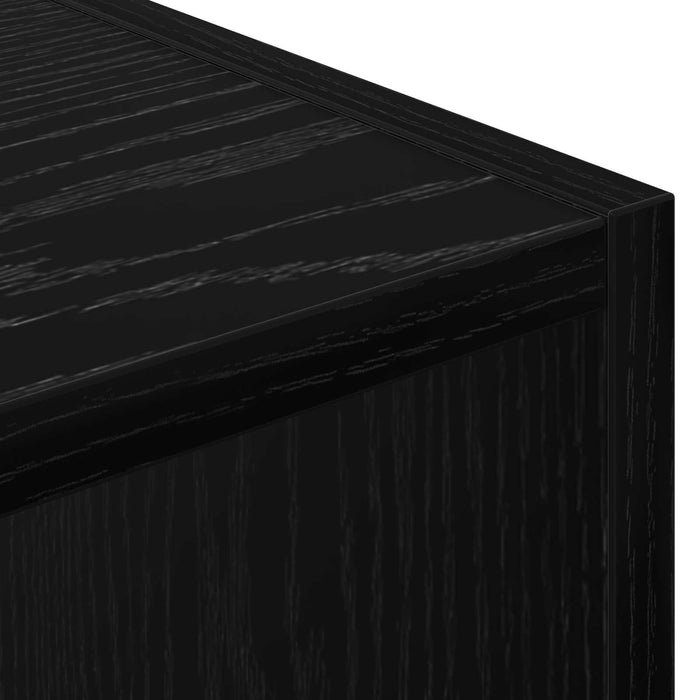 Bufet Stejar Negru 90 x 30 x 90 cm - WALTI WALTI