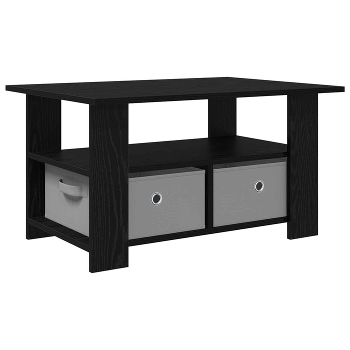 Masă de cafea Stejar Negru 77 x 55 x 42 cm Lemn compozit - WALTI WALTI