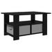 Masă de cafea Stejar Negru 77 x 55 x 42 cm Lemn compozit - WALTI WALTI