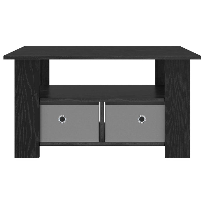 Masă de cafea Stejar Negru 77 x 55 x 42 cm Lemn compozit - WALTI WALTI