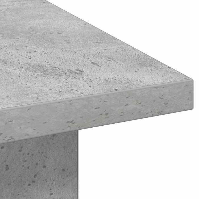 Masă de cafea Gri din beton 77 x 55 x 42 cm Lemn compozit - WALTI WALTI