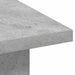 Masă de cafea Gri din beton 77 x 55 x 42 cm Lemn compozit - WALTI WALTI