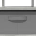 Masă de cafea Gri din beton 77 x 55 x 42 cm Lemn compozit - WALTI WALTI