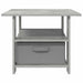 Masă de cafea Gri din beton 77 x 55 x 42 cm Lemn compozit - WALTI WALTI