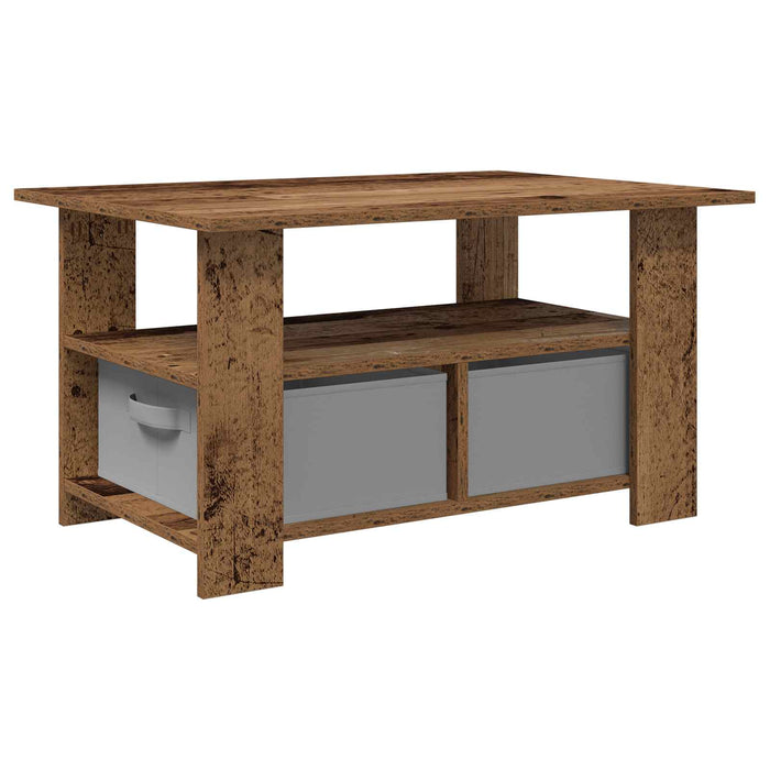 Masă de cafea Lemn vechi 77 x 55 x 42 cm Lemn compozit - WALTI WALTI