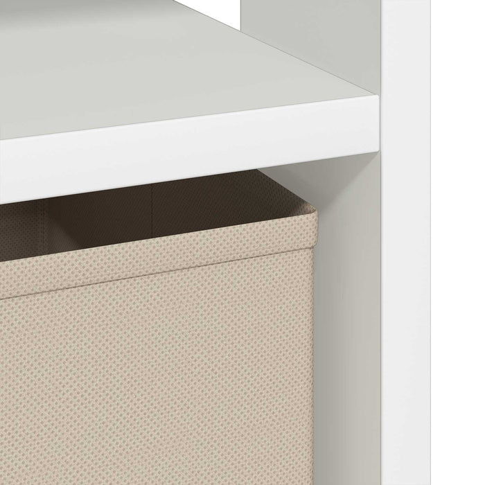 Noptieră cu sertar 2 pcs Alb 41 x 40 x 45 cm Lemn compozit - WALTI WALTI